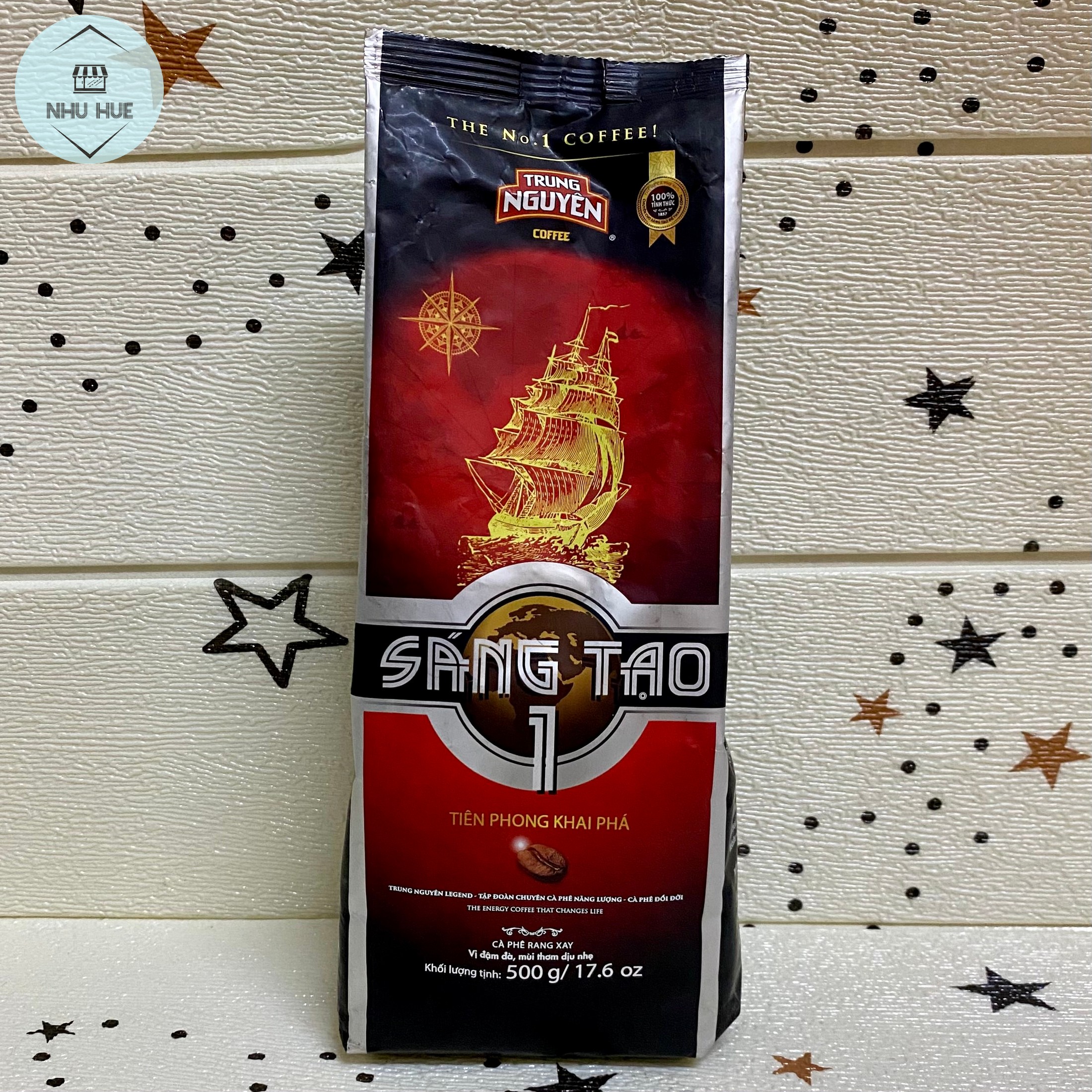 Cà phê pha phin Trung Nguyên Sáng Tạo 1 (Túi 500g)