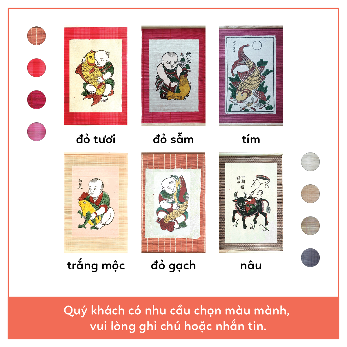 Pig - Kim Hoang folk painting