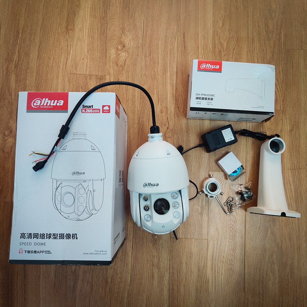 Camera IP PTZ 2MP Dahua SD6C82FB-GN (Zoom 20X ▪ Hồng Ngoại 150m ▪ IP66)
