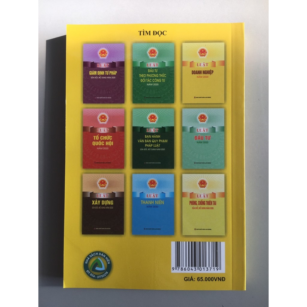 Cuốn sách Luật Thuế (Bìa mềm) (Tái bản)