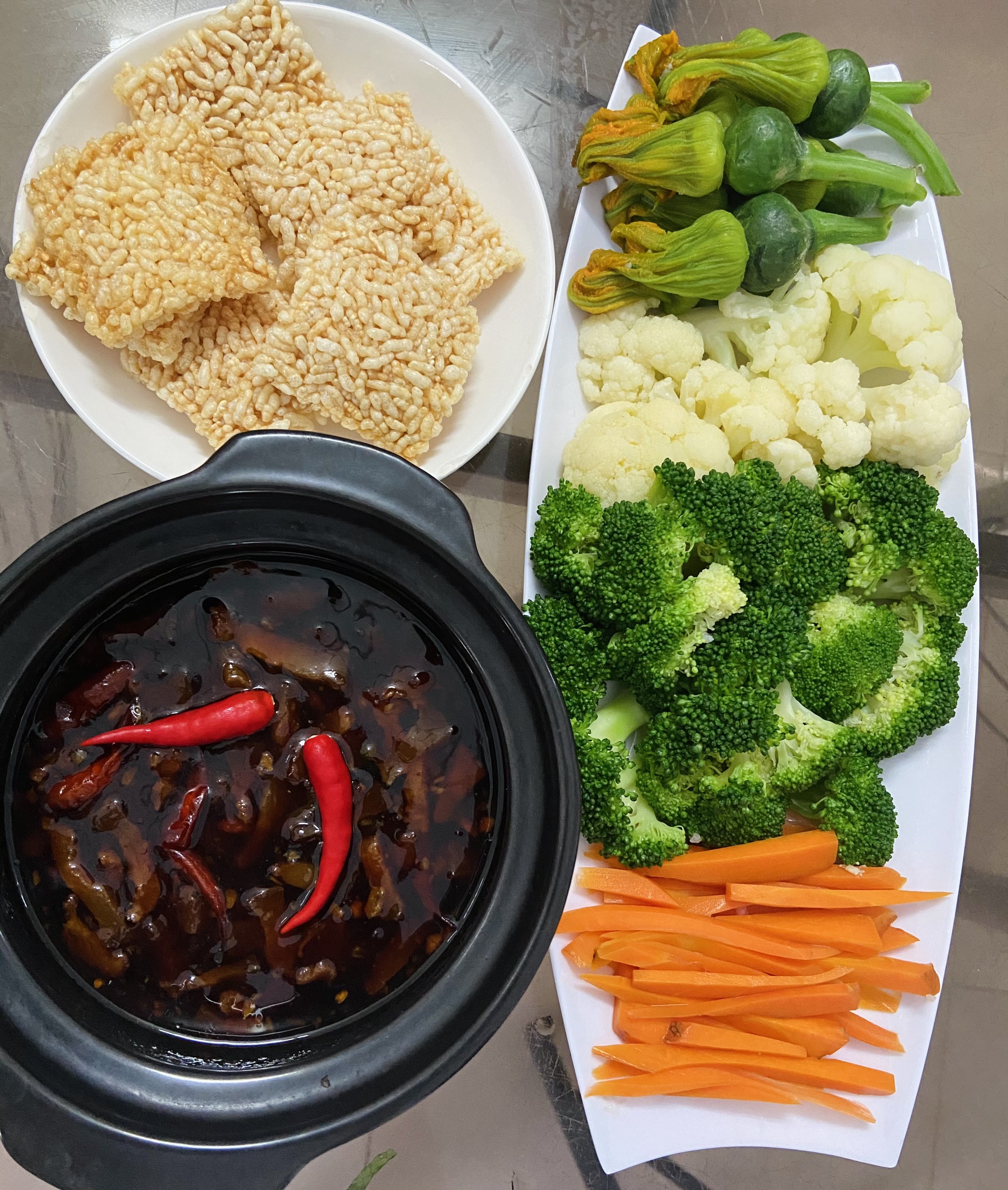 Combo 3 kho quẹt + Tặng 05 miếng cơm cháy- Thích cay