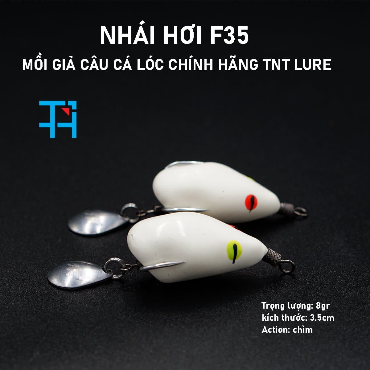 NHÁI HƠI TNT CC40 / F35 / CC40P / F35W MÀU TRẮNG của sói jeep