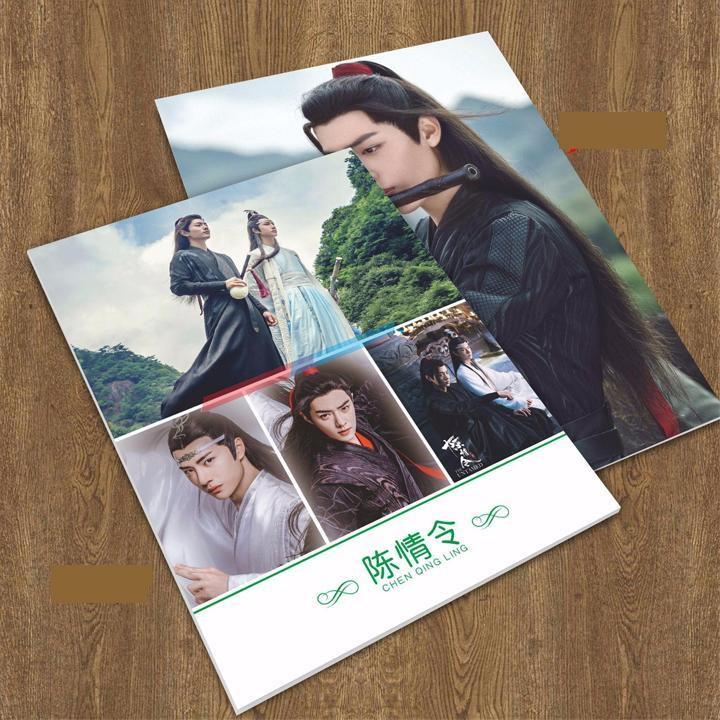 ( Mỏng A4) Photobook ablum ảnh Trần Tình Lệnh Vương Nhất Bác Tiêu Chiến Ma Đạo Tổ Sư