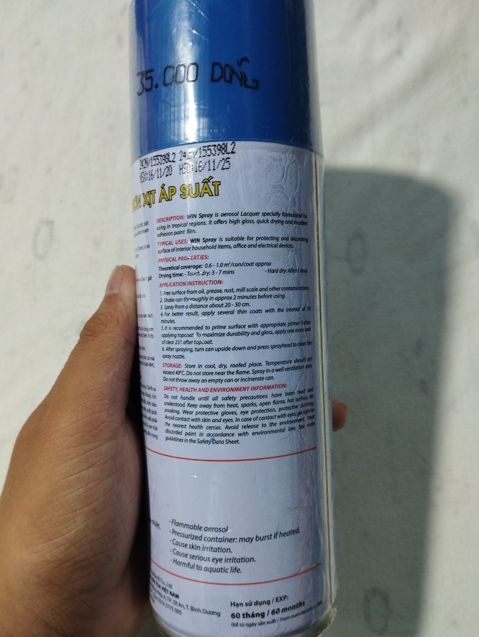 SƠN XỊT XANH MÃ (242)