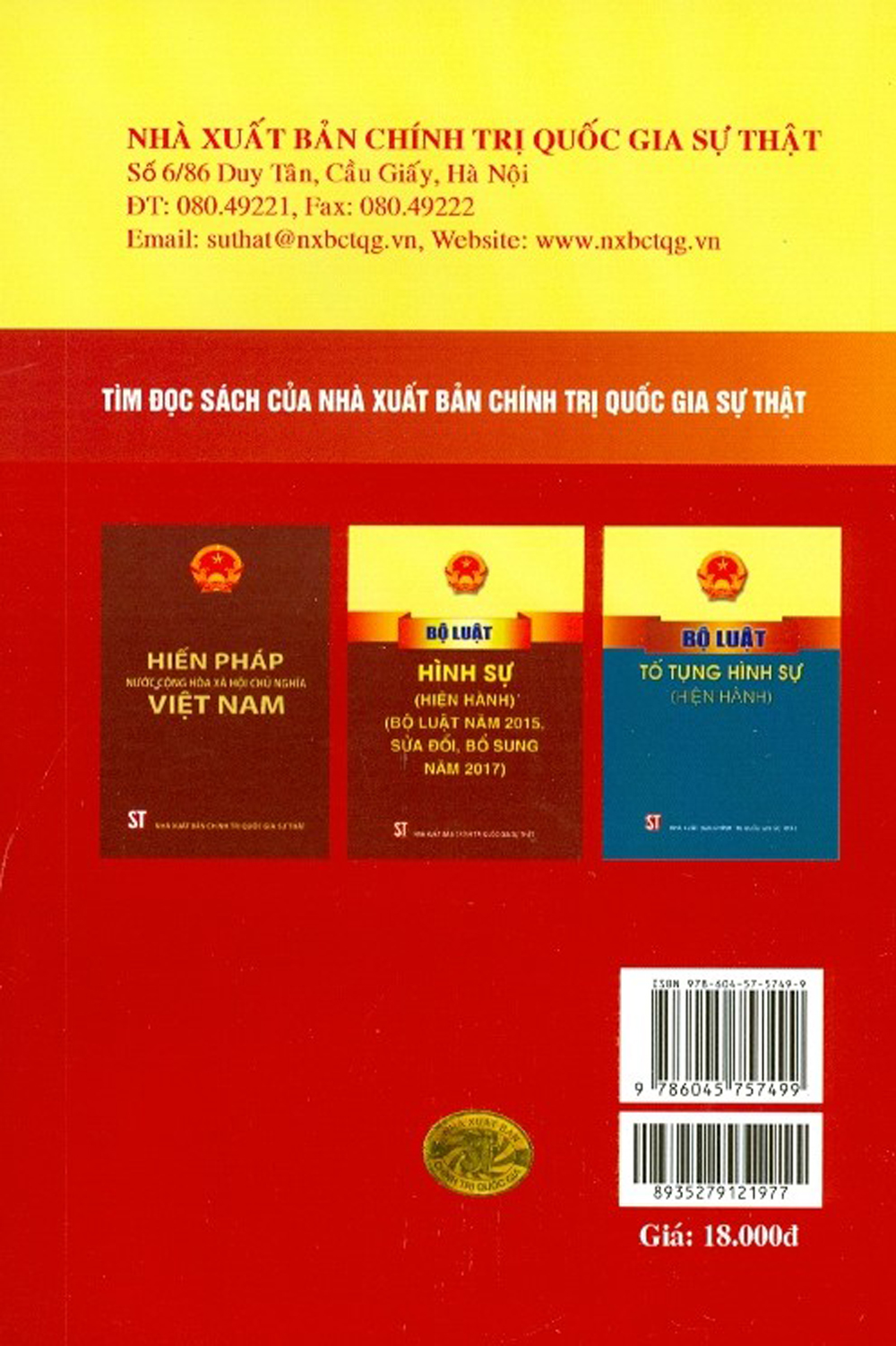 Luật An Toàn Thông Tin Mạng (Hiện Hành) (Sửa Đổi, Bổ Sung Năm 2018)