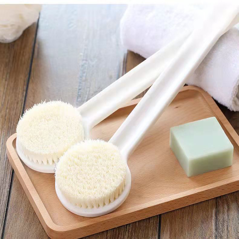 Japanese bath brush no box long bath brush set super clean back brushes full body cotton back brushes Muji brush tree back brushes