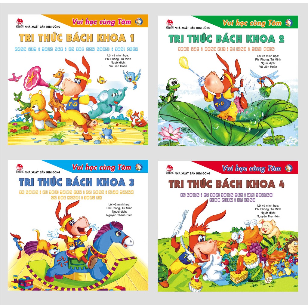 Sách - Vui Học Cùng TÔM - Tri Thức Bách Khoa 3 (TB 2020)