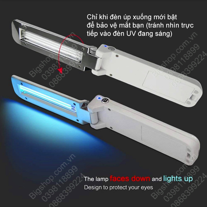 Đèn UV diệt khuẩn 3W cầm tay
