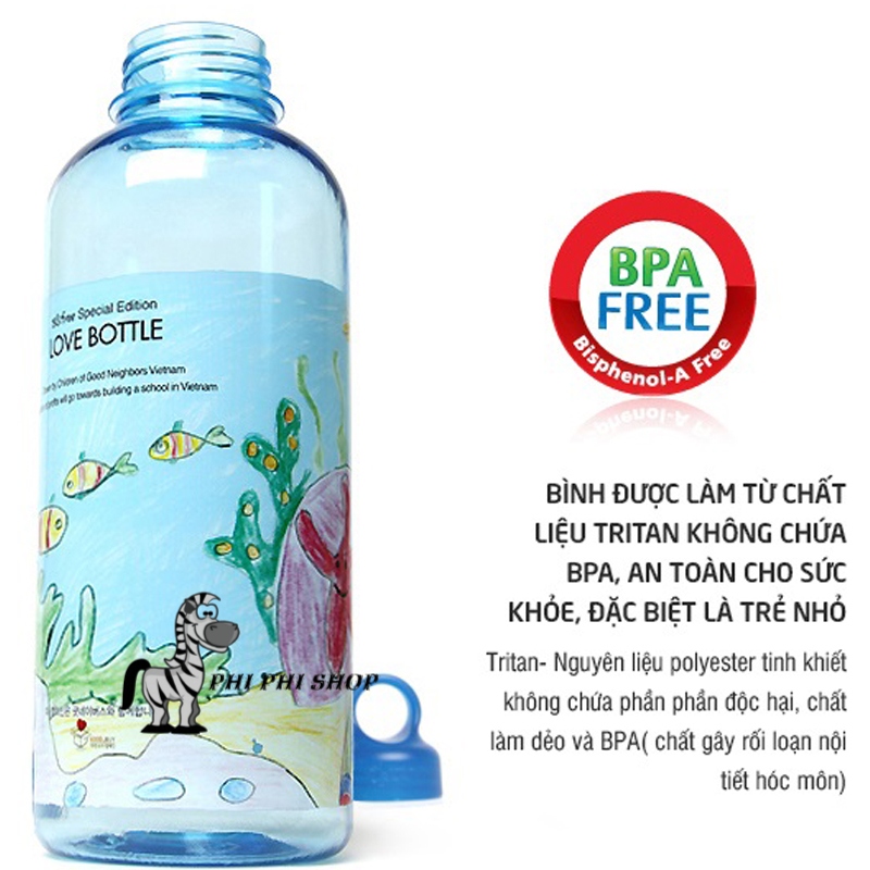 [HCM]Bình nước nhựa Tritan Lock&Lock Bisfree dung tích 700ml ABF625