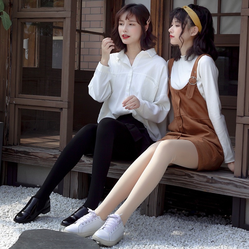 Quần Tất Nữ Lót Lông Màu Da Đen siêu ấm