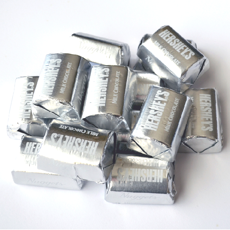 Socola đắng Hershey Nuggets Milk Chocolate gói 289gr Mỹ