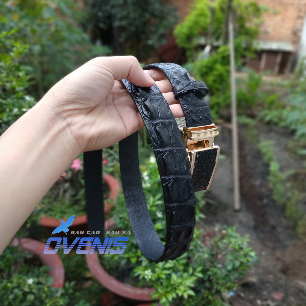 [FREE SHIP] Thắt Lưng Cá Sấu. Sản Phẩm Da Cá Sấu Thật 100%
