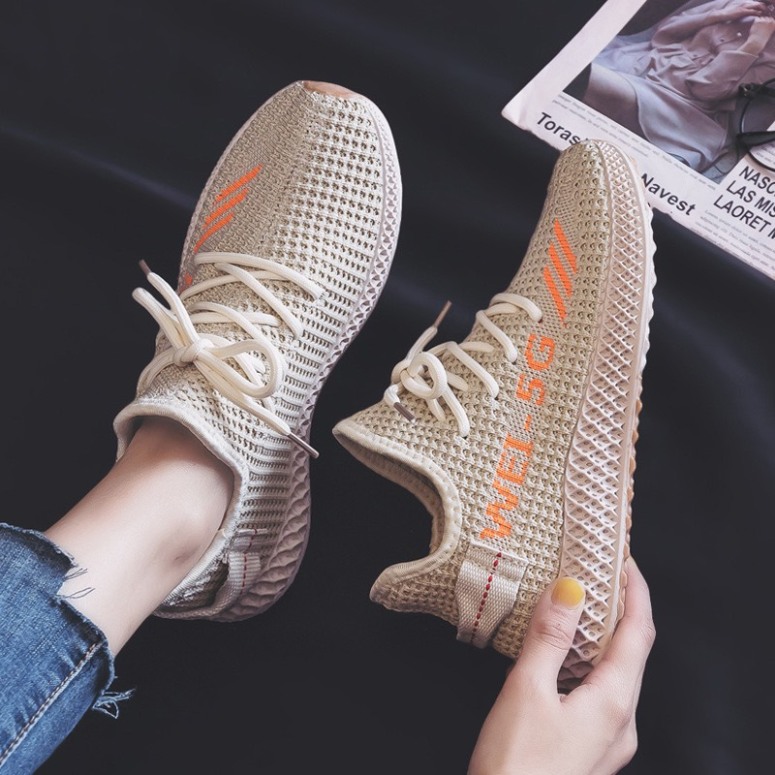 (Có 3 Màu) Giày sneaker nữ thể thao WEII 5G đế đan mới về - Sudoo giá rẻ