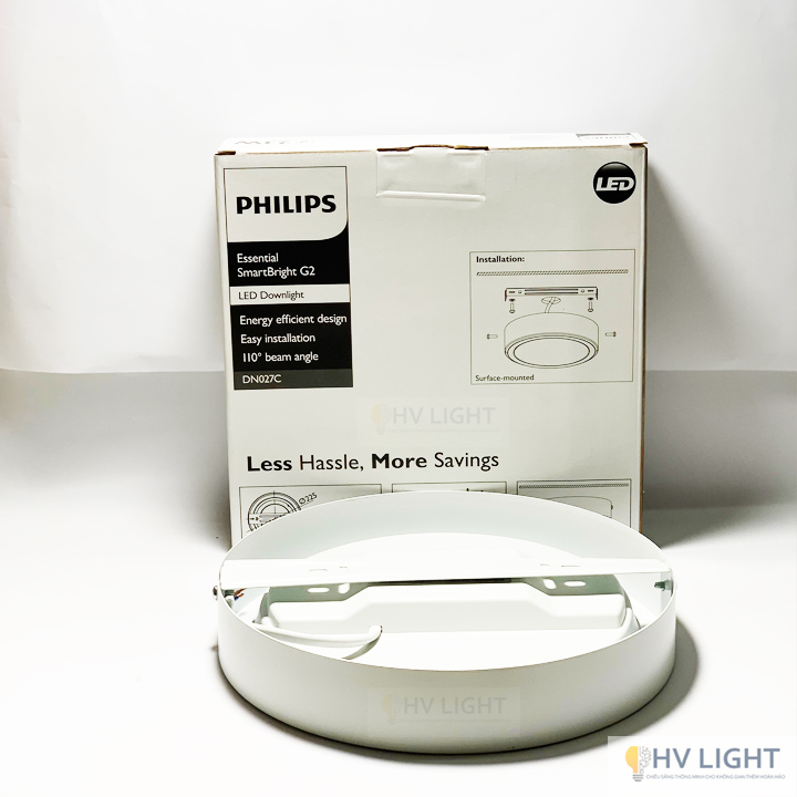 [HCM]Đèn ốp trần Philips Led  tròn DN027C - ( dải công suất rộng  kiểu dáng đa dạng )