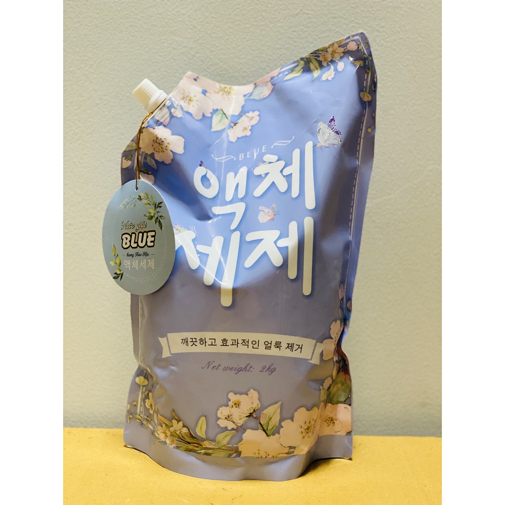 Nước Giặt Blue Hàn Quốc Hương Thảo Mộc  2000ML