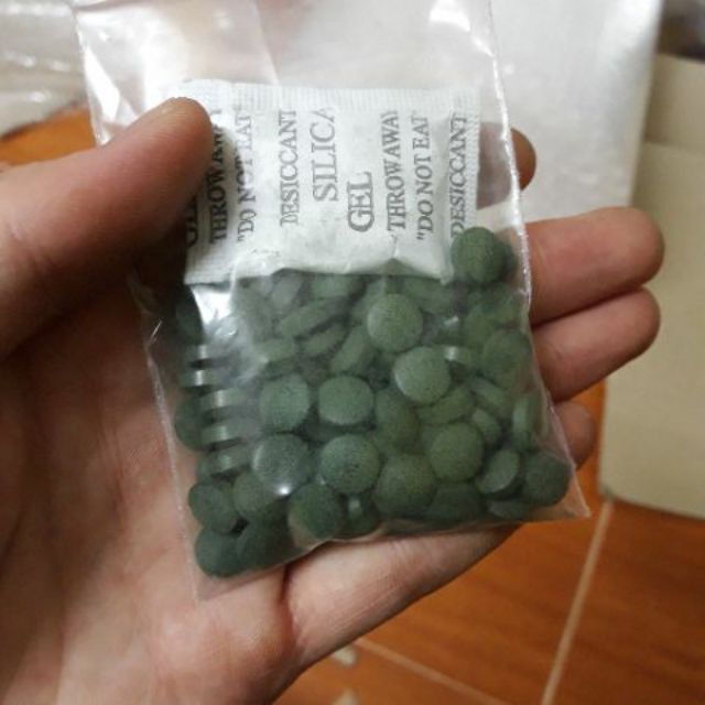 Thức Ăn Cho Cá- 100 Viên Tảo Xoắn Spirulina
