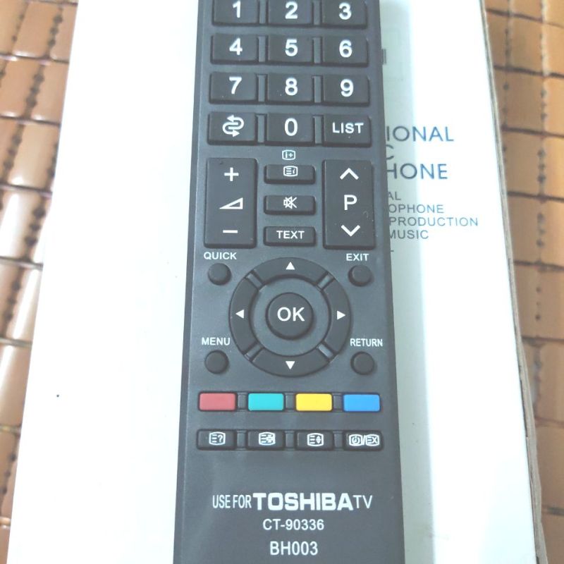 Bảng giá Remote điều khiển tivi Toshiba Ct-90336