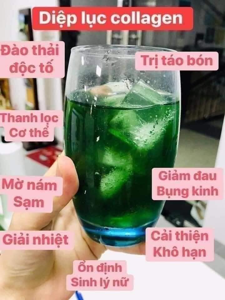 DIỆP LỤC COLAGEN , ĐẸP DA , GIẢM CÂN