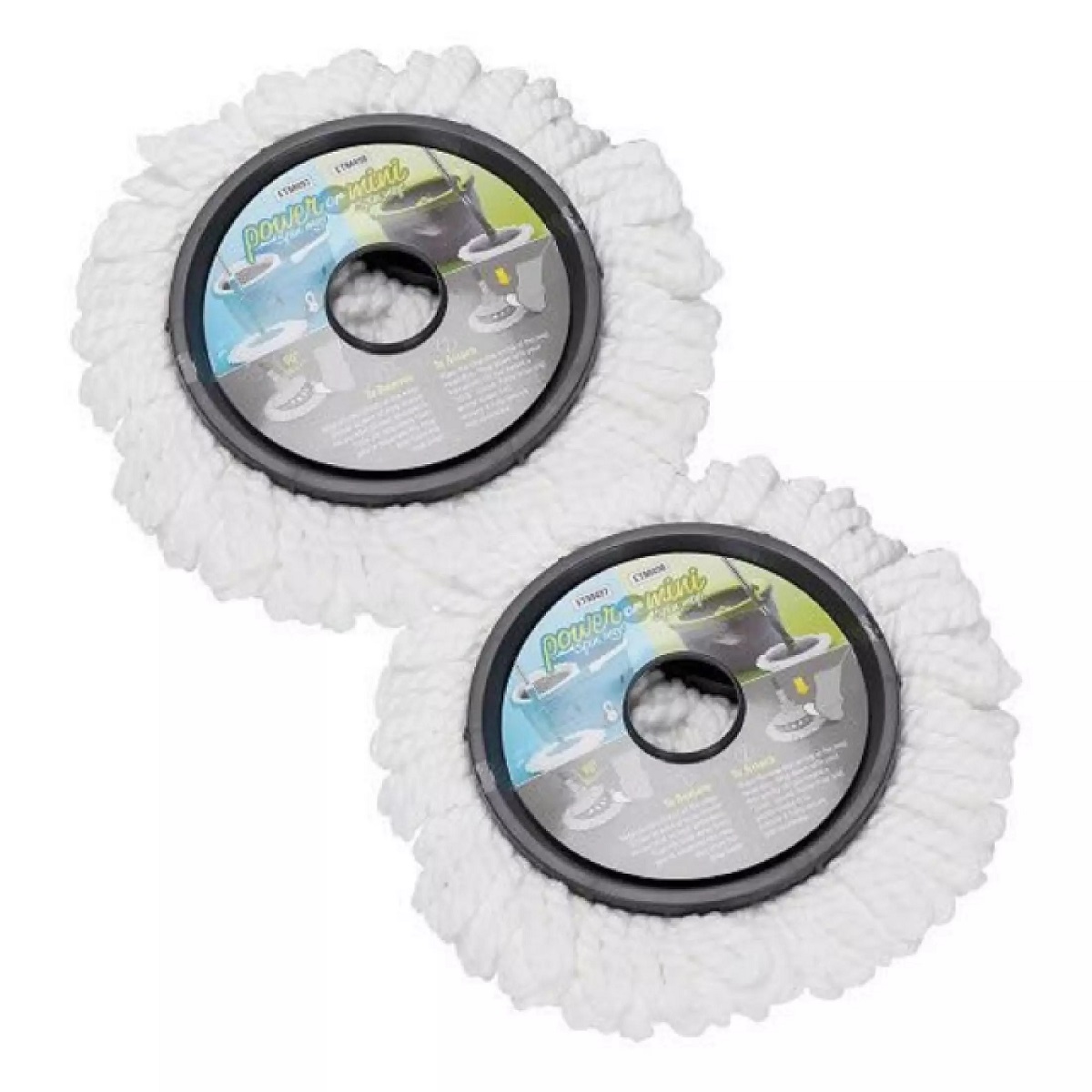 Combo 2 bông lau nhà etm451-och dùng cho bộ lau nhà xoay tay 360 độ mini ettom lock&lock etm498