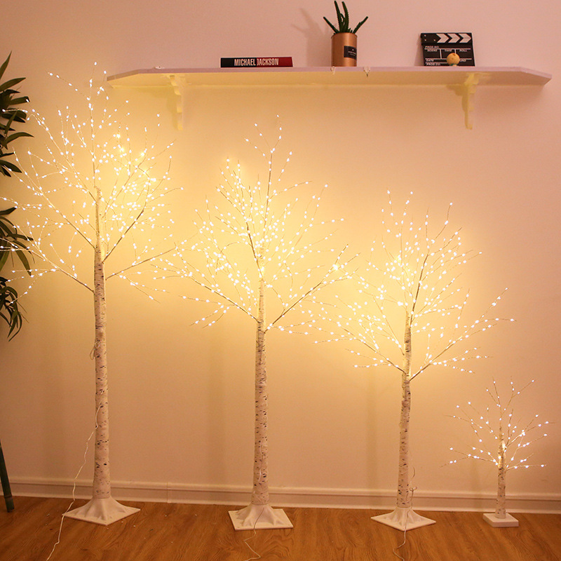 Đèn LED trang trí, đèn cây BẠCH DƯƠNG 60cm-1m8
