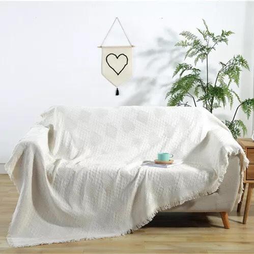 Thảm sofa, thảm trải sàn, thảm thổ cẩm, thảm vintage, khăn phủ sopha, thảm 2 mặt ấn độ 230cm x 180cm