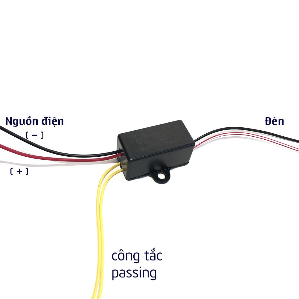 [HCM]Mạch Passing 3S Gắn Xe Máy 12V [ Tặng Nút Passing ]