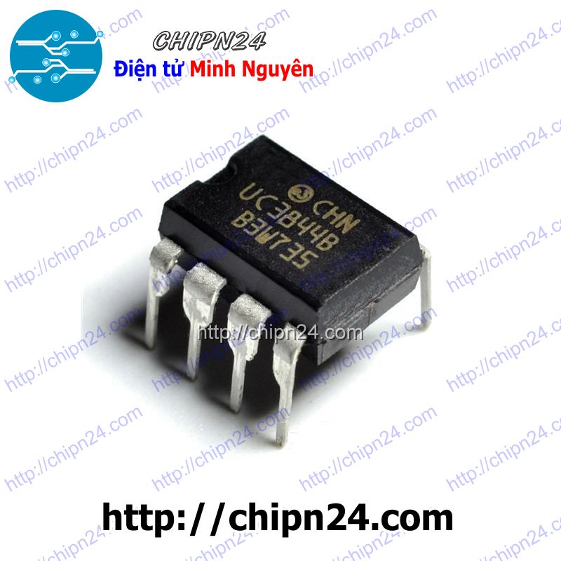 [2 con] (dip) ic uc3844b dip-8 (hàng tốt) (uc3844 uc3844bn uc3844bp 3844)