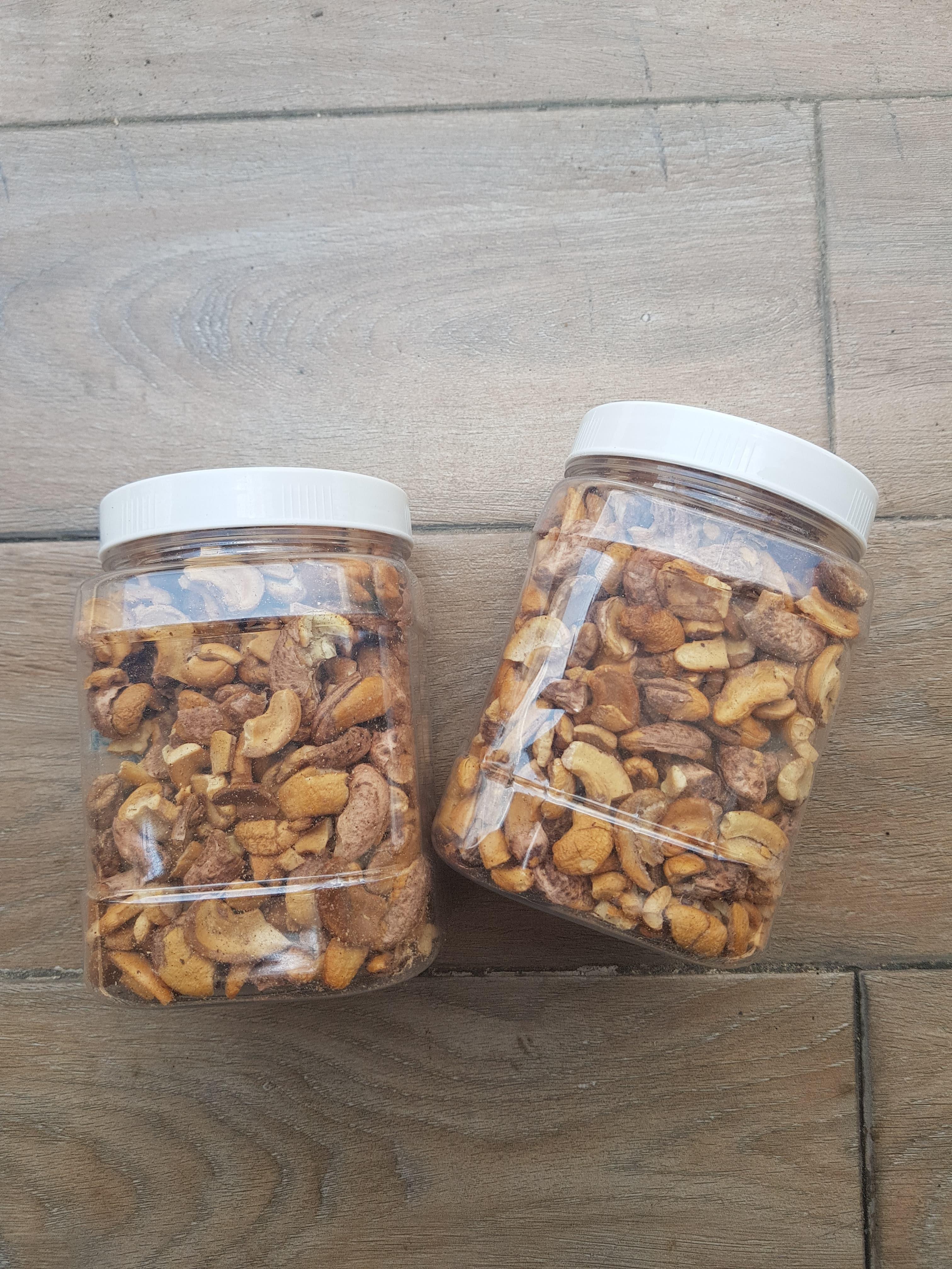 HẠT ĐIỀU BỂ RANG MUỐI HẠT SAM SAM CÒN VỎ  HỘP 500 GRAM