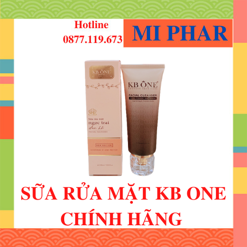 [HCM]Sữa Rửa Mặt Làm Sáng Da Ngừa Mụn KB ONE- 100ml