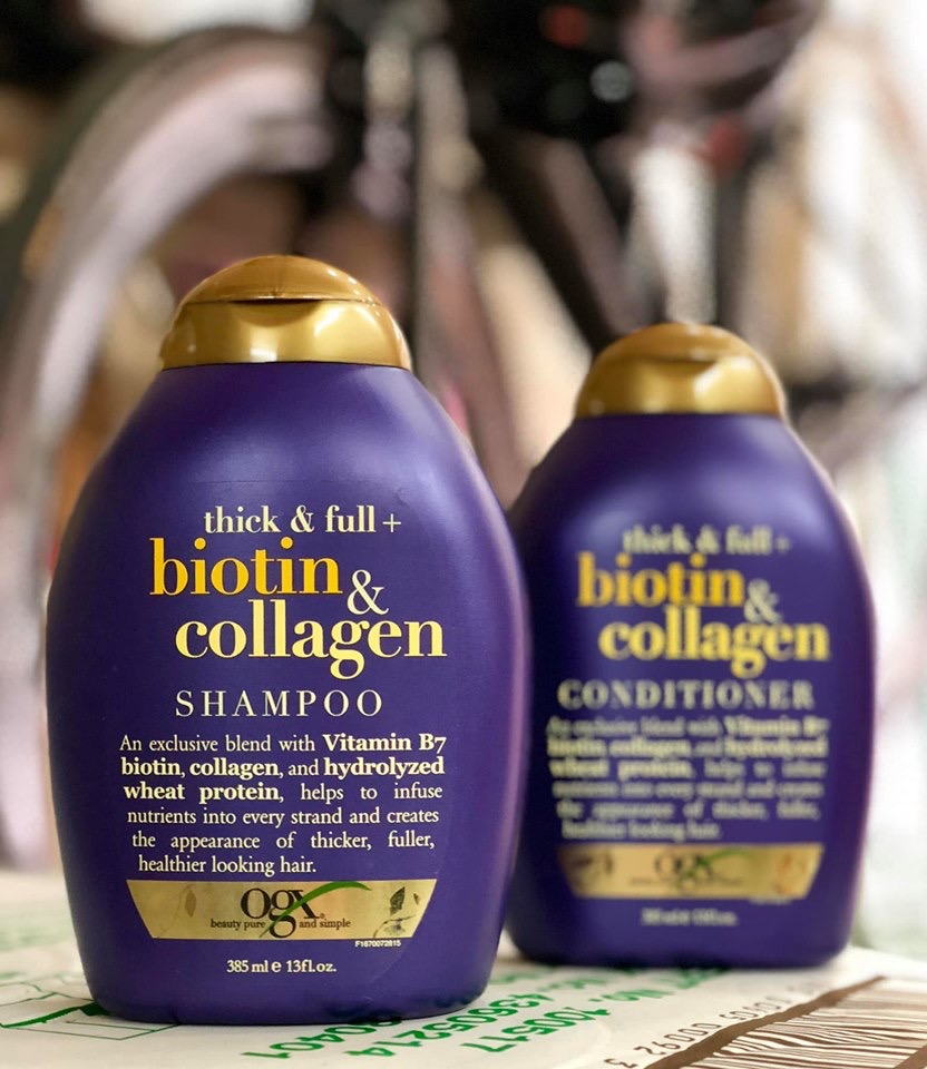 Dầu gội - xả Biotin Collagen dành cho tóc yếu tóc rụng