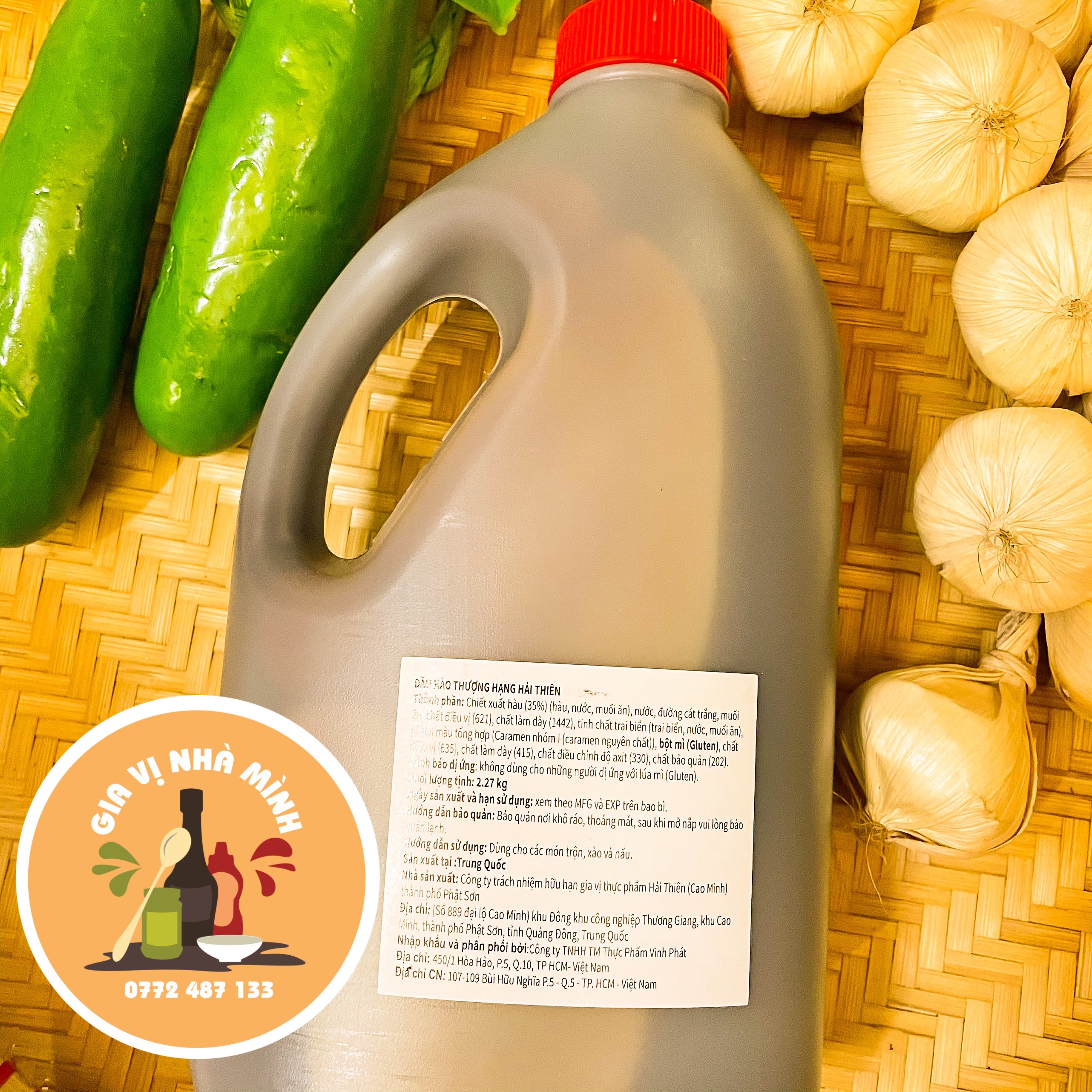 DẦU HÀO HẢI THIÊN CAO CẤP - BÌNH 2,27kg