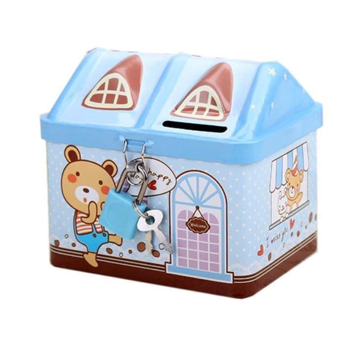 Két sắt mini hình nhà