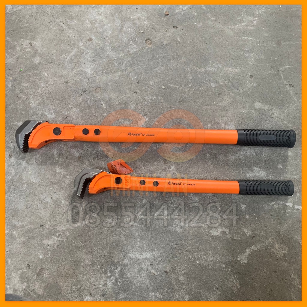 Mỏ Lết Răng Kẹp Nhanh 18" Asaki Ak-8318
