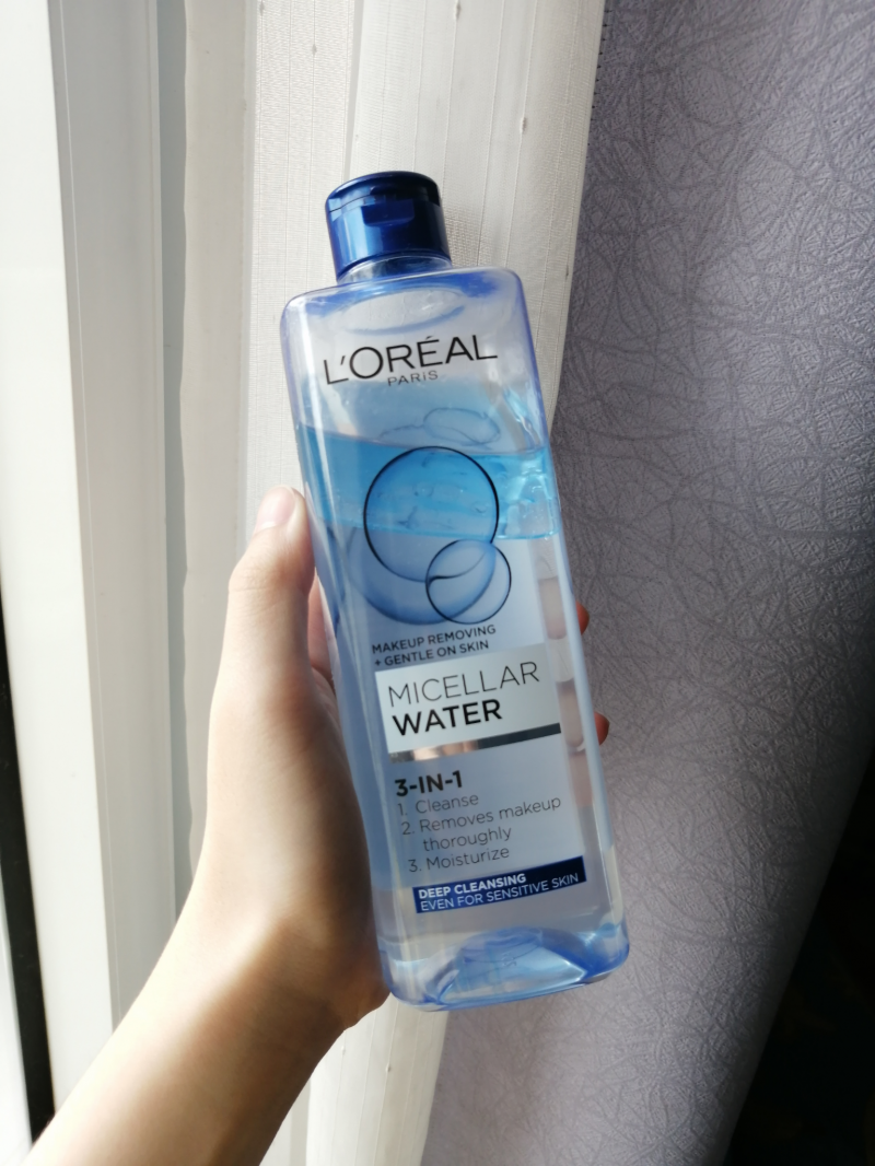 [HCM]Nước tẩy trang cho mọi loại da LOreal Paris 3-in-1 Micellar Water 400ml