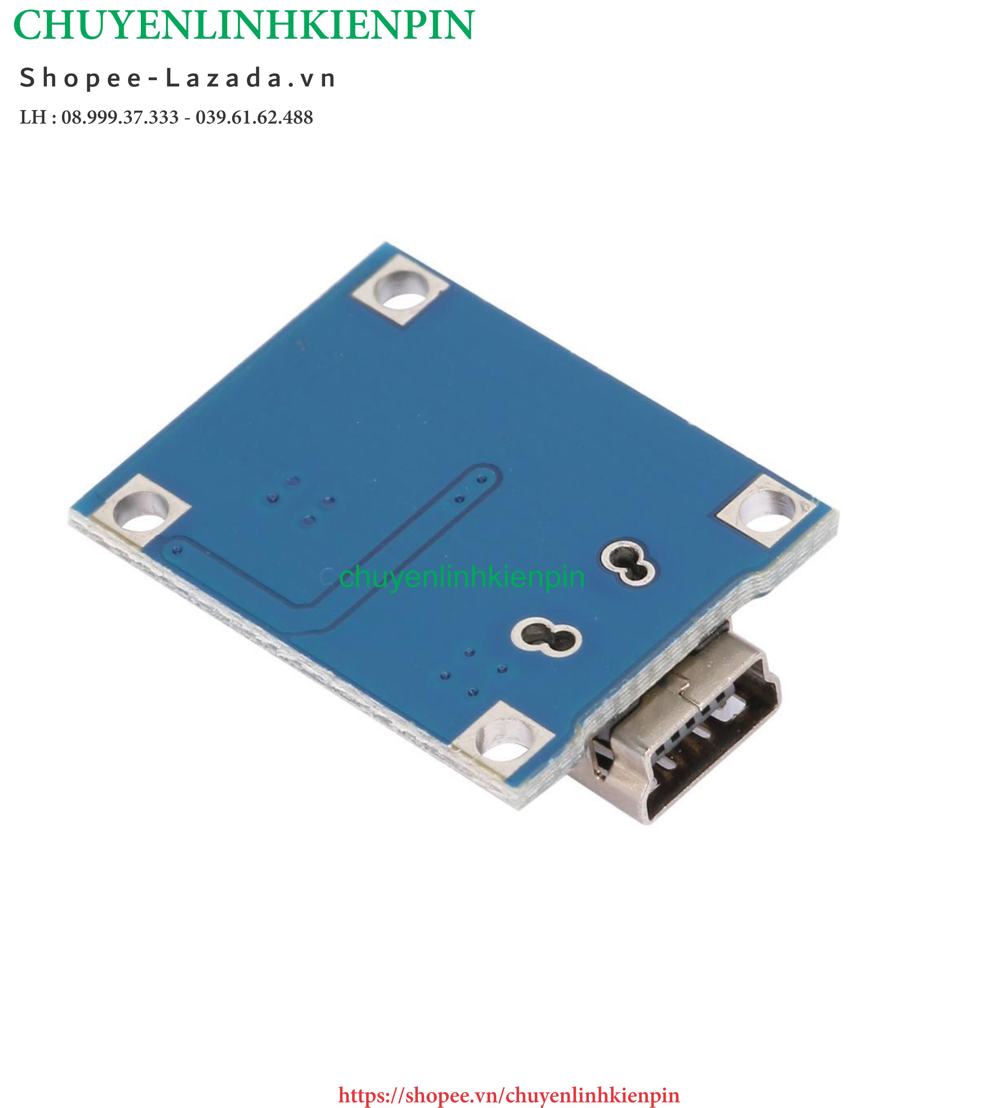 [HCM]Mạch Sạc Pin TP4056 1A MiNI USB( BL64 135 )