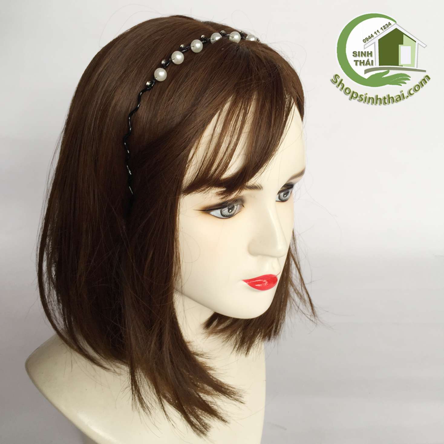 [HCM]Băng đô - bờm cài tóc lượn sóng đính ngọc trai