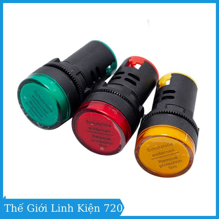 Đèn báo nguồn AC 220V AD16-22D/S31