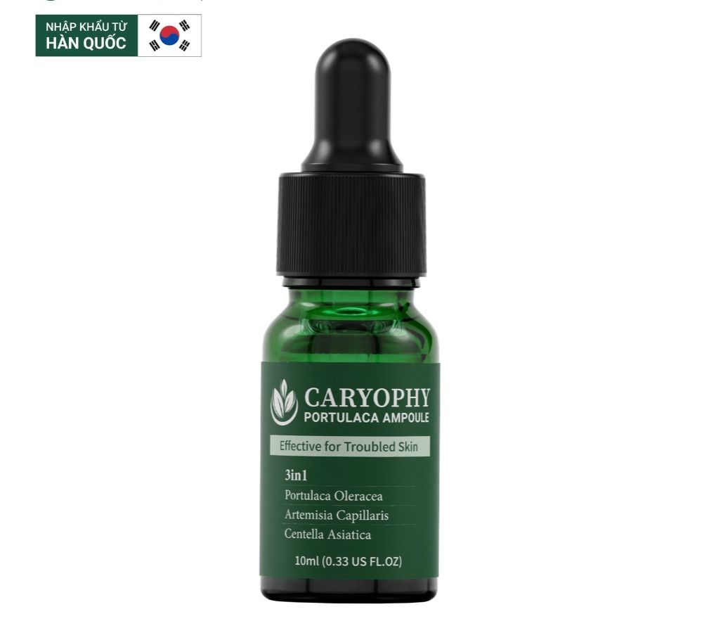 Serum giảm mụn mờ thâm Caryophy Portulaca Ampoule 10ml