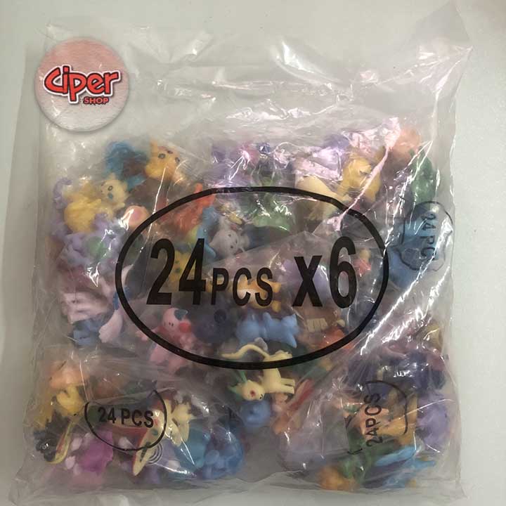 Bộ 144 mô hình Pokemon mini - figure pokemon chibi