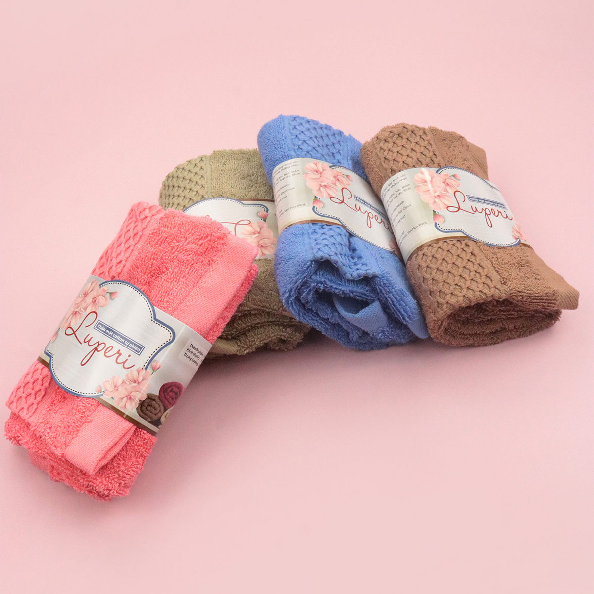 Khăn mặt cotton Luperi SP05 30 x 50 cm