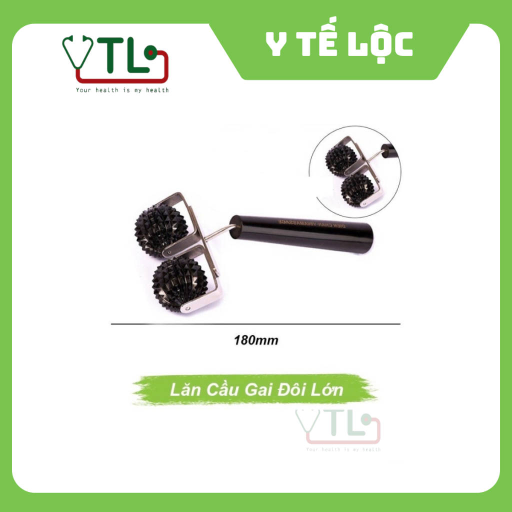 Thanh lăn cầu sừng đôi lớn Diện chẩn