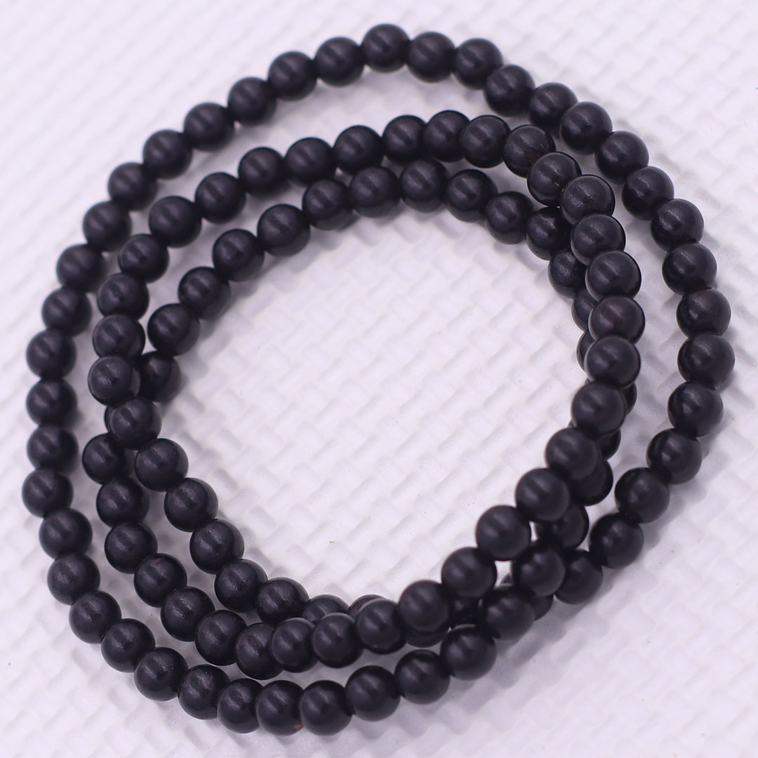 Black shell bracelet set 108 PCs 6mm beads, 8mm, bracelet chain