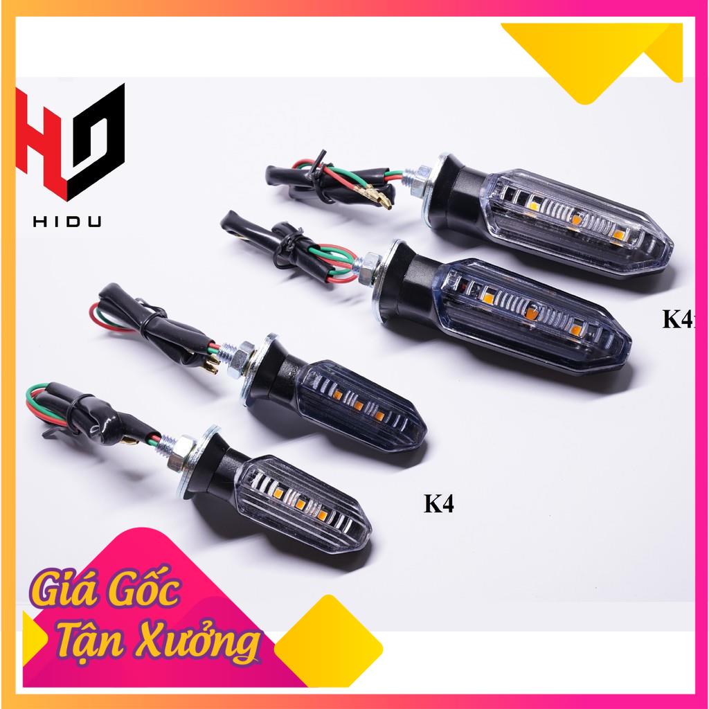 Đèn xi nhan k4x chính hãng hidu kiểu winner x cho các dòng xe vario, exciter 150, nvx, msx, cbr ,mt15,r15v3 , pkl, pkn