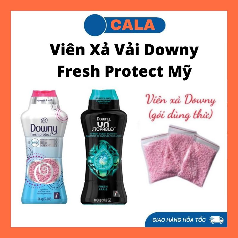(Tách Lẻ 50g) Viên Xả Thơm Và Mềm Vải Downy Fresh Protect Mỹ
