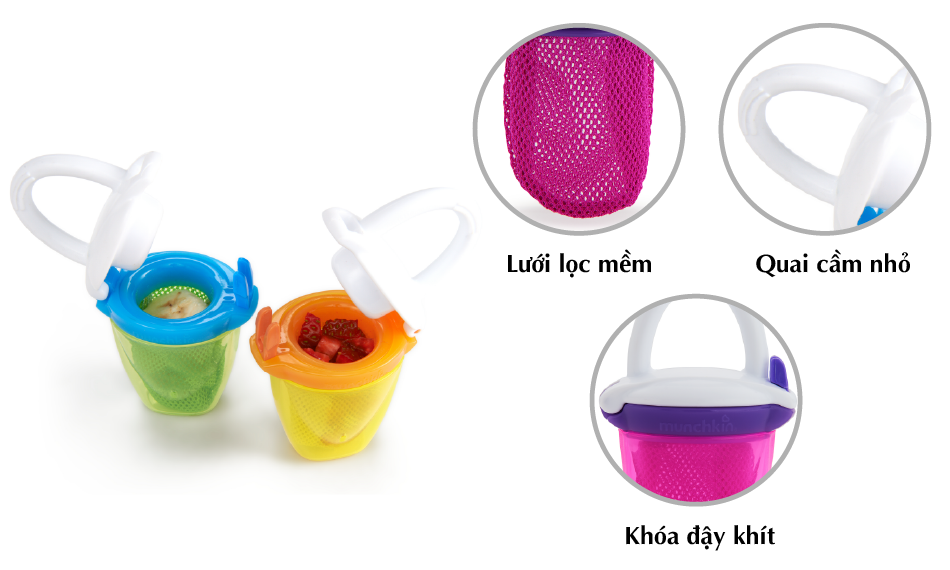 TÚI ĂN CHỐNG HÓC CÓ NẮP MUNCHKIN
