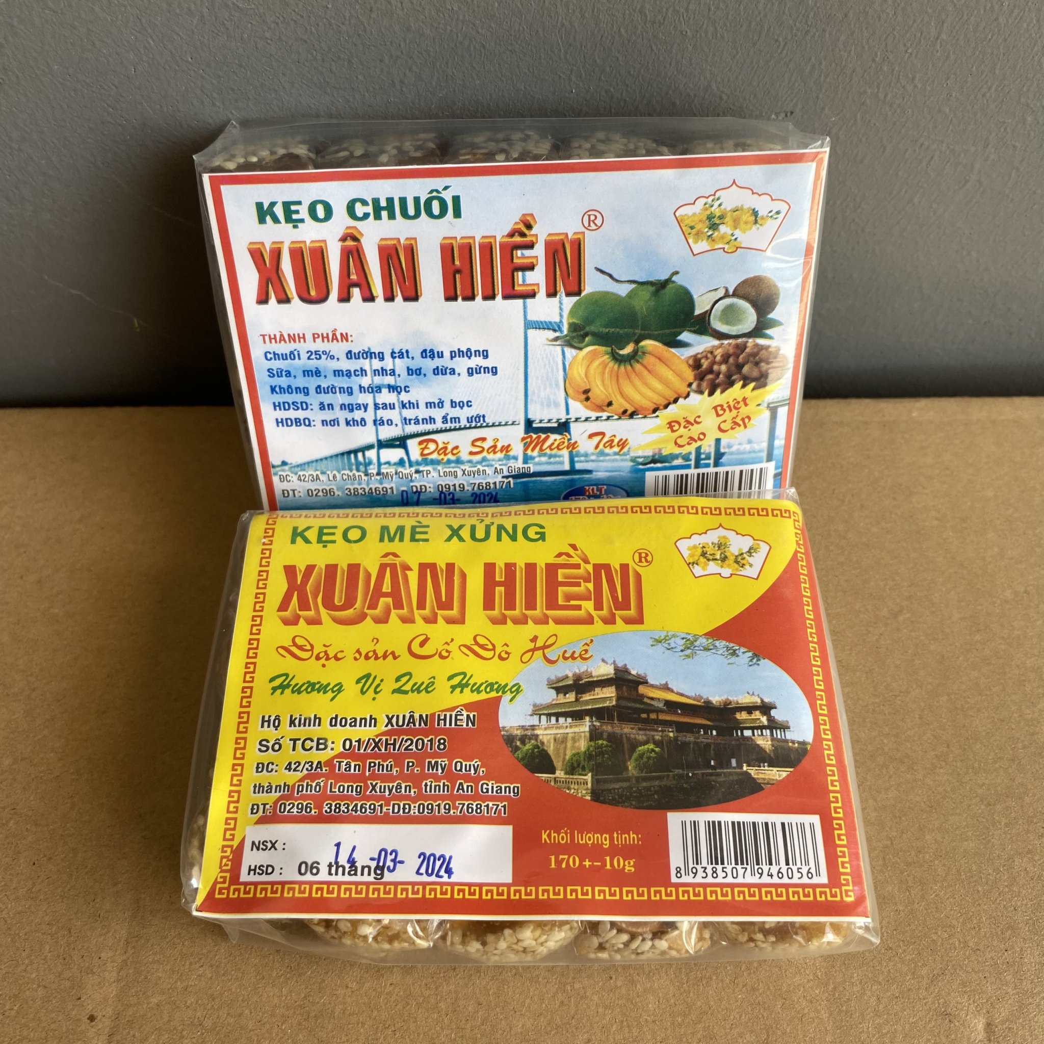 Kẹo Mè Chuối Xuân Hiền