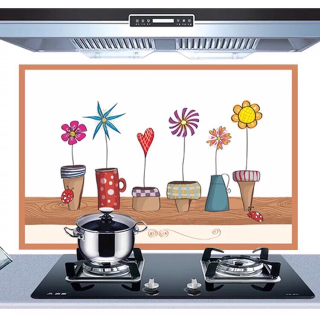 Giấy dán tường trang trí bếp 60x90 cm
