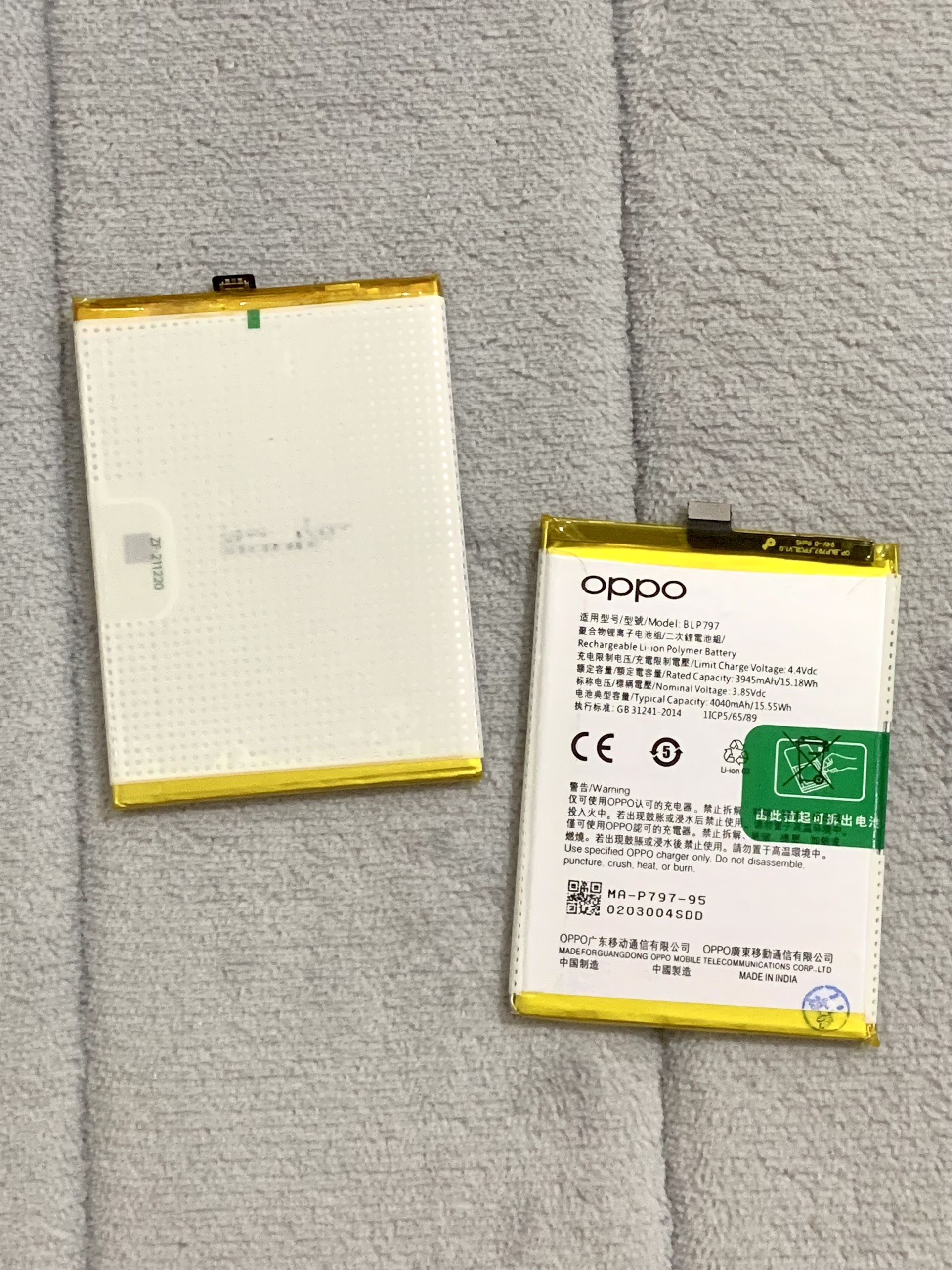 Pin Oppo A72 5G / A73 5G / A53 5G (BLP797) mới