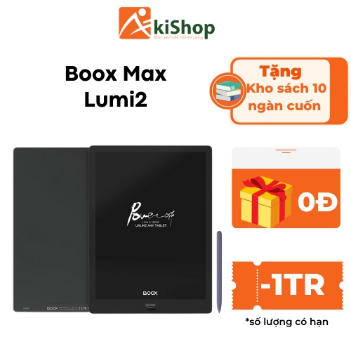 [Trả góp 0%] Máy đọc sách Onyx Boox Max Lumi 2