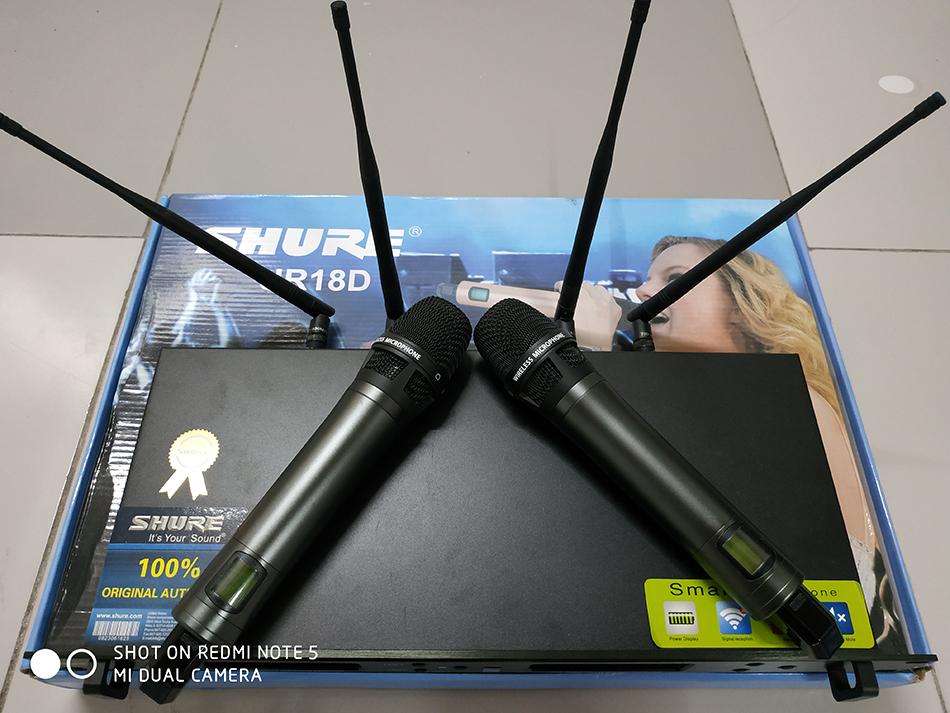 [Trả góp 0%]Micro Karaoke Không Dây Shure UR18D